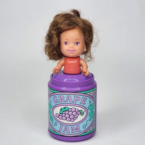 Vintage Kenner 1991 Cupcakes Jam Pops Violet Grape Jam Doll - Picture 1 of 4